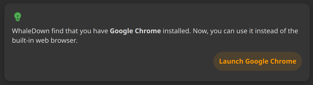 Launch Google Chrome